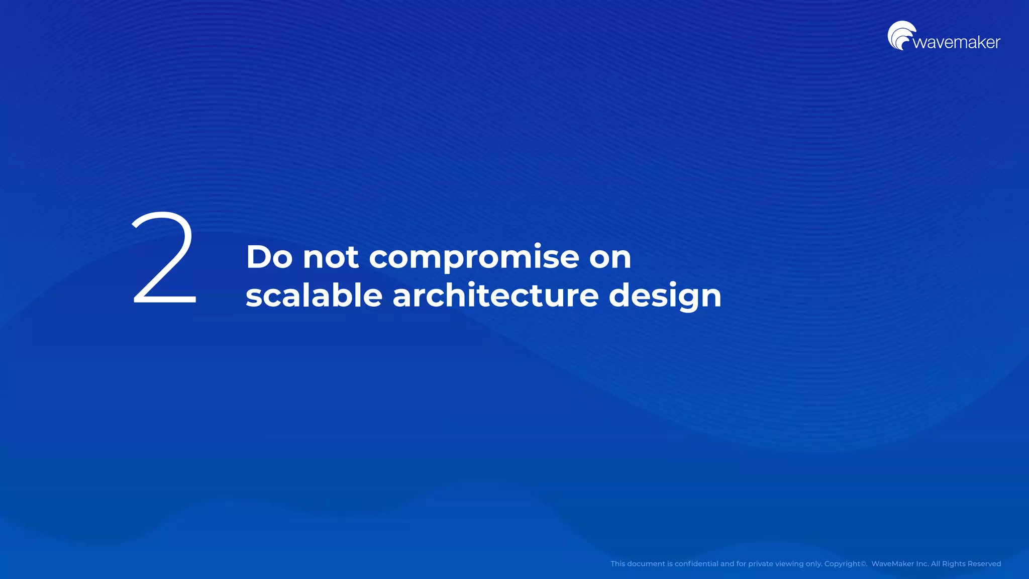 The subtle art of building scalable apps using low code