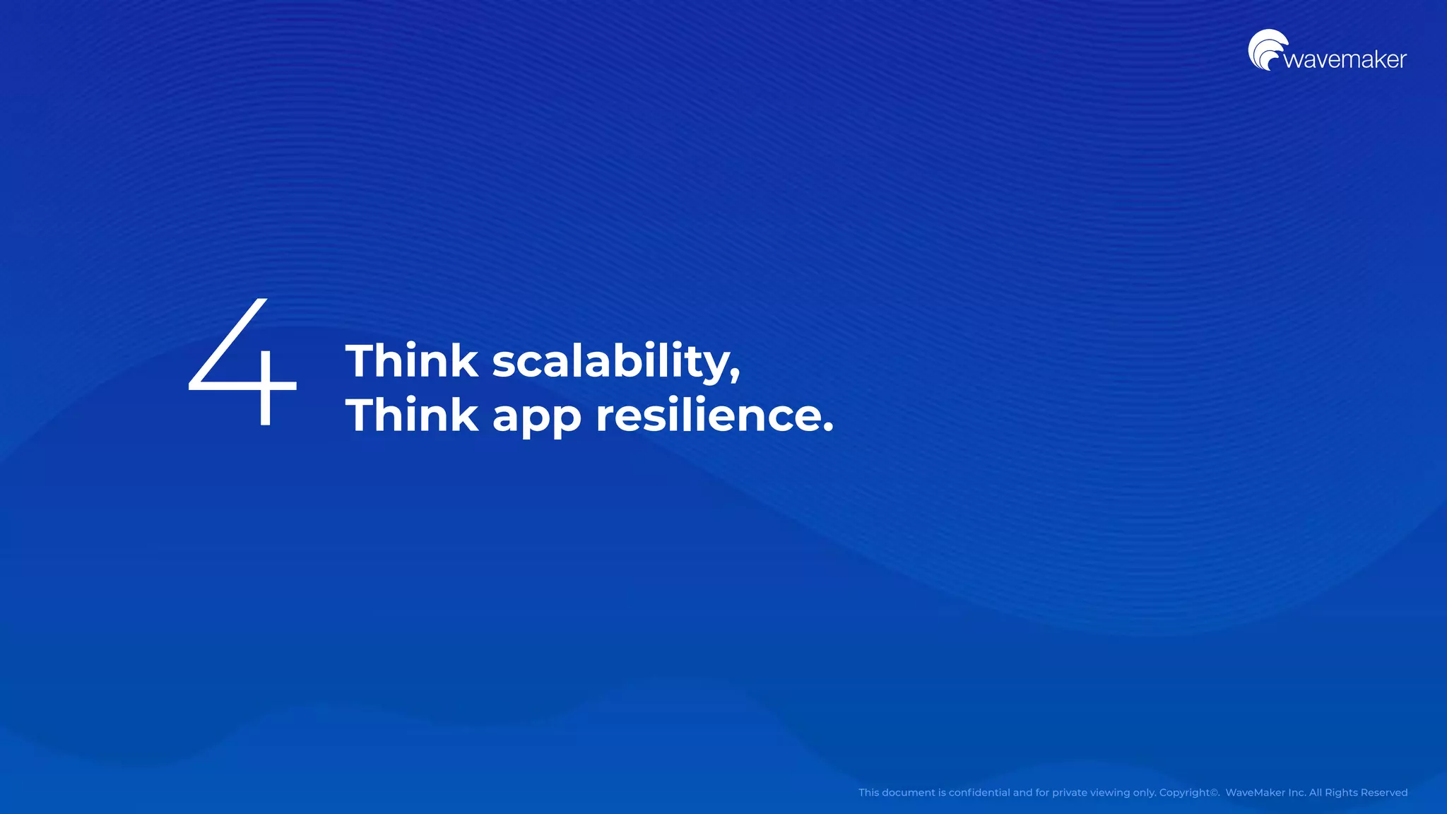 The subtle art of building scalable apps using low code