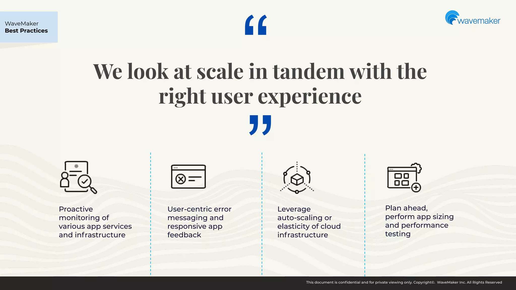 The subtle art of building scalable apps using low code