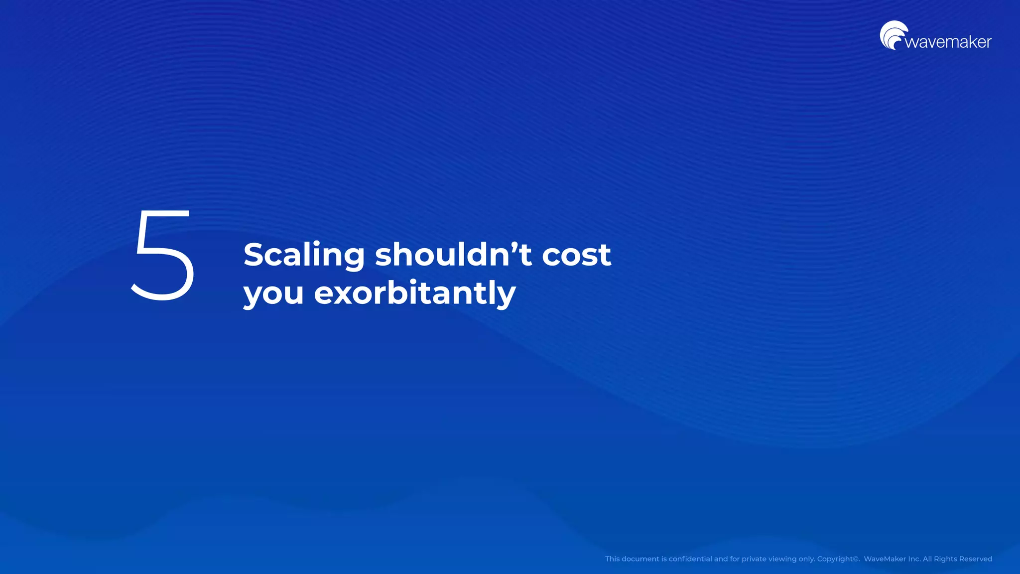 The subtle art of building scalable apps using low code