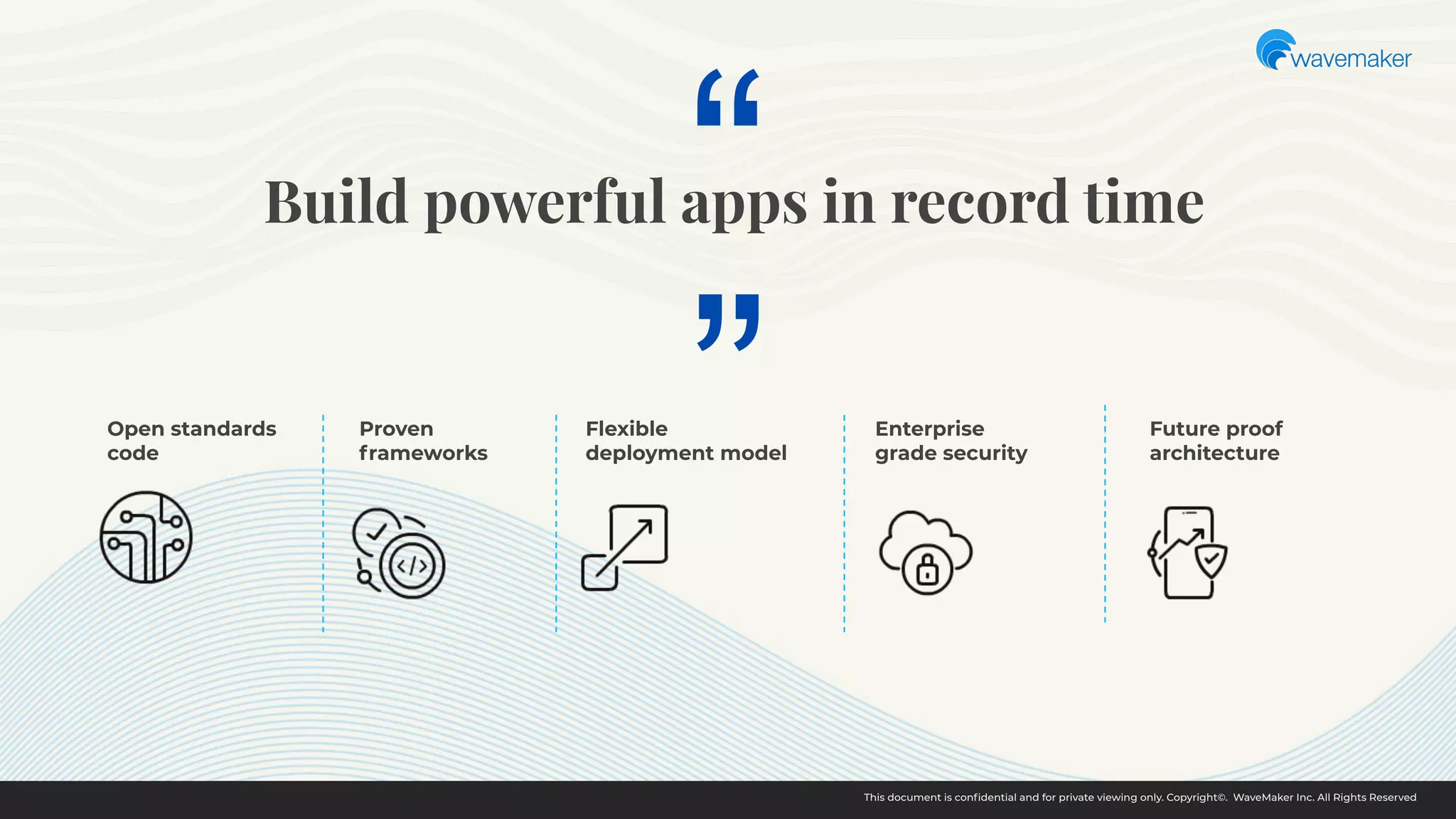 The subtle art of building scalable apps using low code