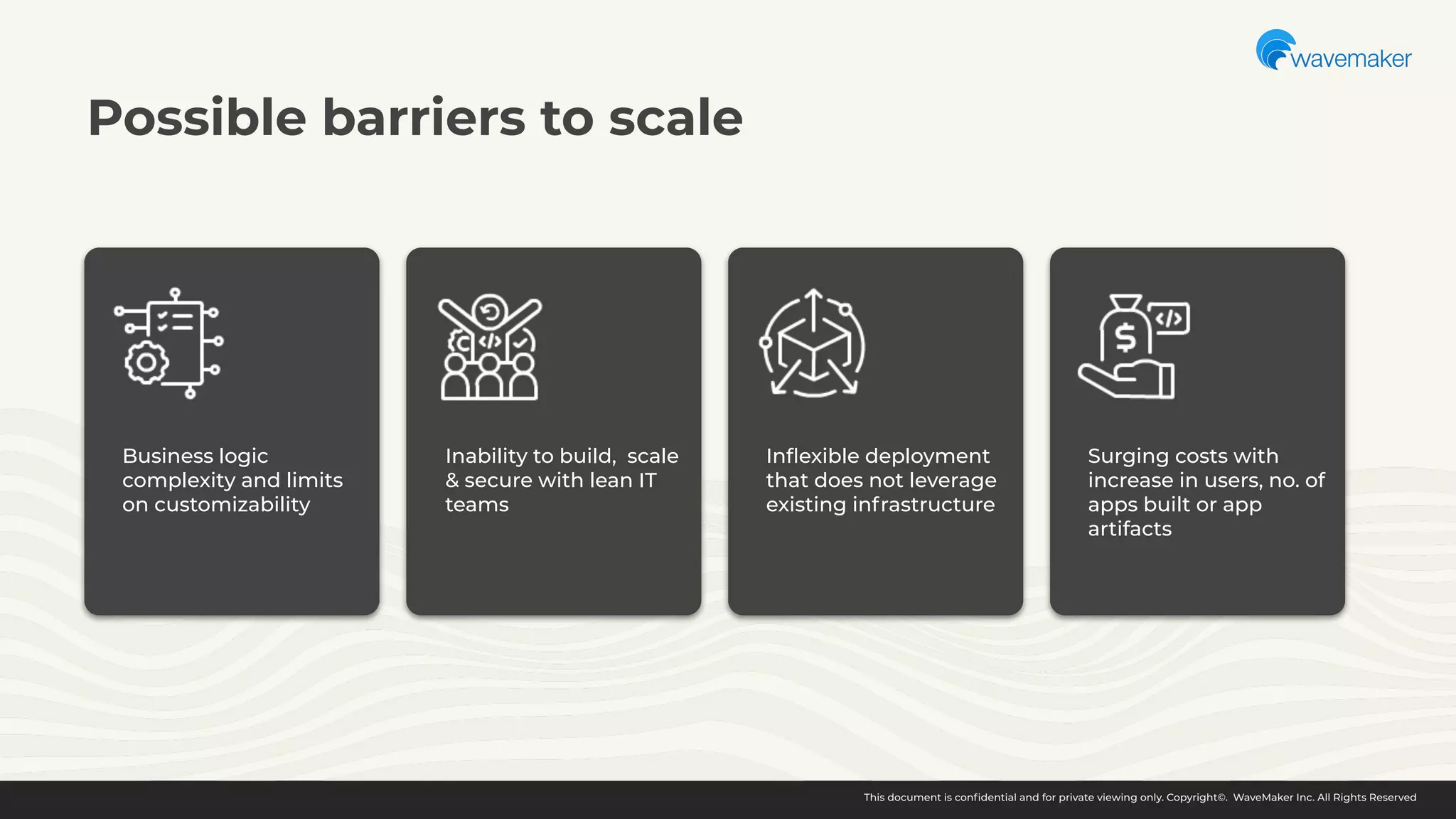 The subtle art of building scalable apps using low code