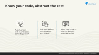 The subtle art of building scalable apps using low code