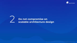 The subtle art of building scalable apps using low code