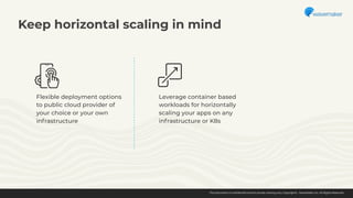 The subtle art of building scalable apps using low code