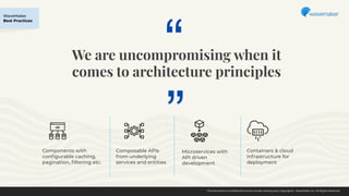 The subtle art of building scalable apps using low code