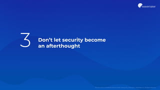 The subtle art of building scalable apps using low code