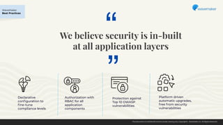 The subtle art of building scalable apps using low code