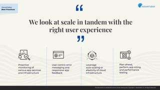 The subtle art of building scalable apps using low code