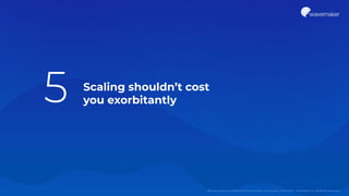 The subtle art of building scalable apps using low code