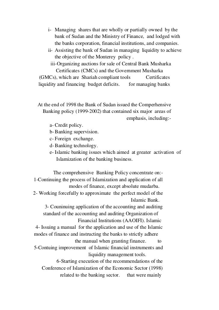 The Sudanese Islamic Banking By Al Siddig Talha Mohamed