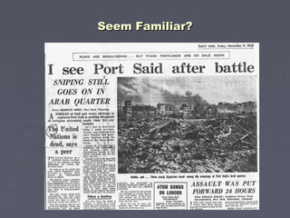 Seem Familiar?Seem Familiar?
 