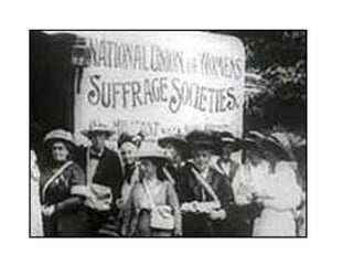 The suffragettes