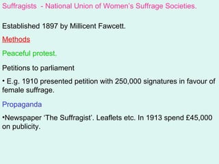 The Suffragists | PPT