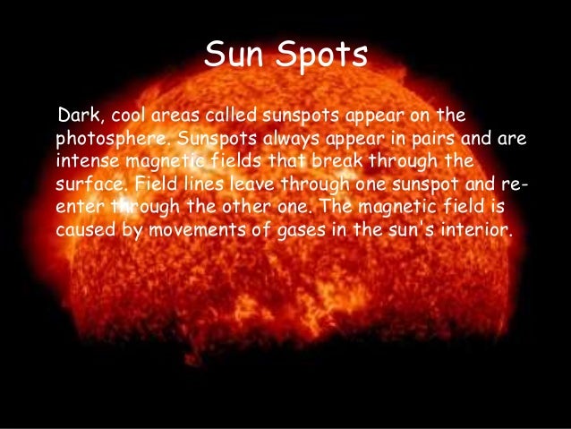 The sun