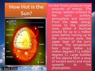 Sun Function The sun and it’s family | PPTX