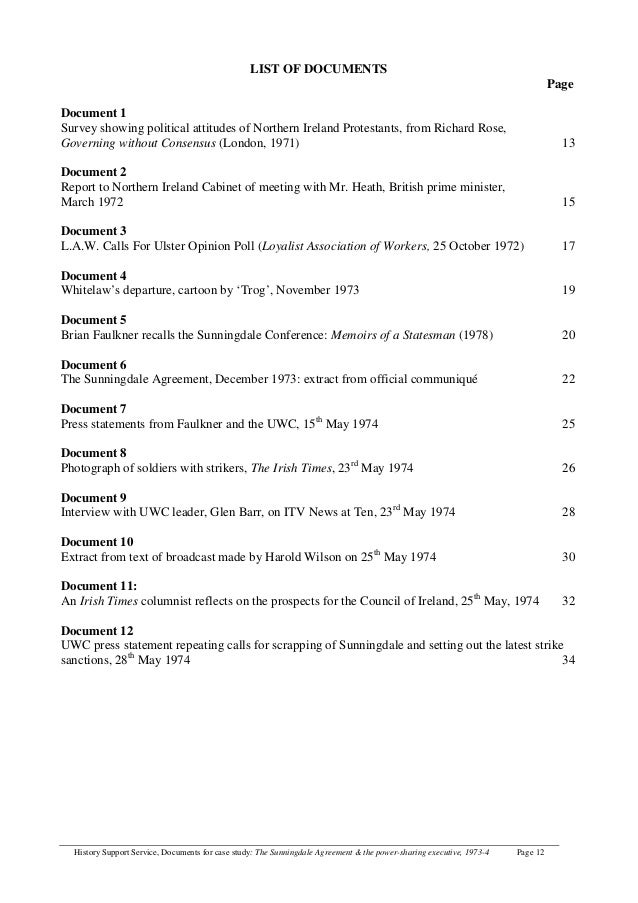 Sunningdale agreement pdf image