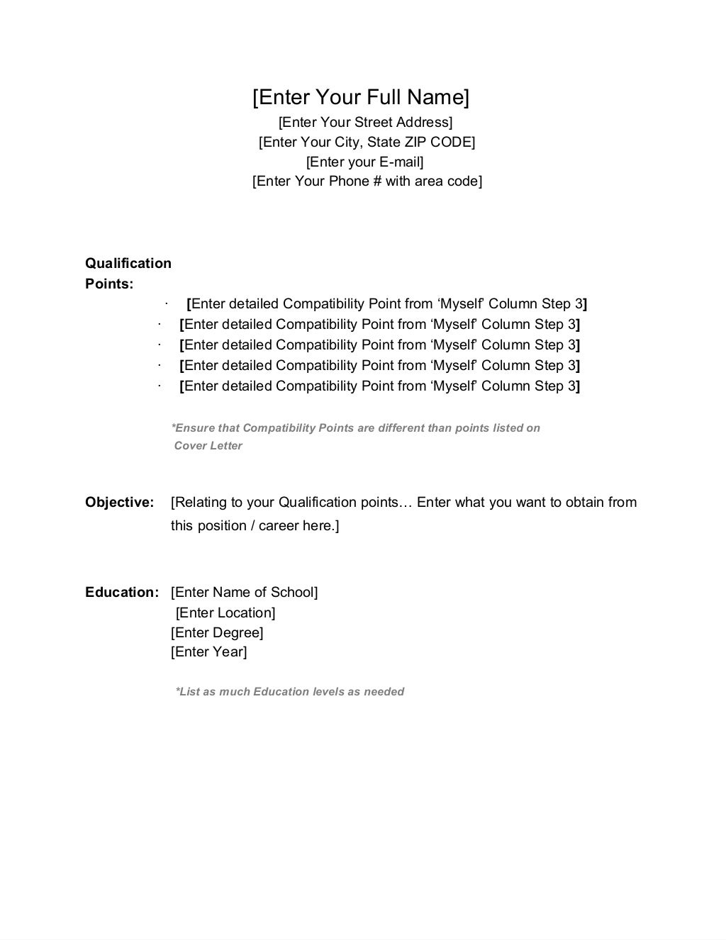 The Super Effective Resume And Cover Letter Formula The Super Effective Resume And Cover Letter Formula