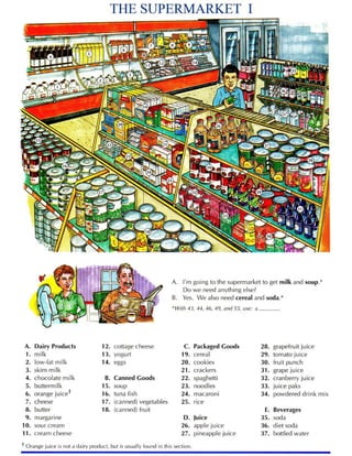The supermarket I