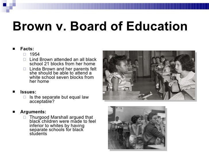 Brown vs Board of Education Essay