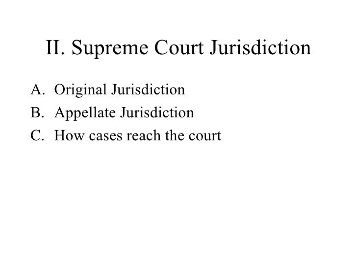 The Supreme Court Ch 18 Sec 3