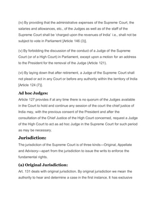 original jurisdiction of high court article