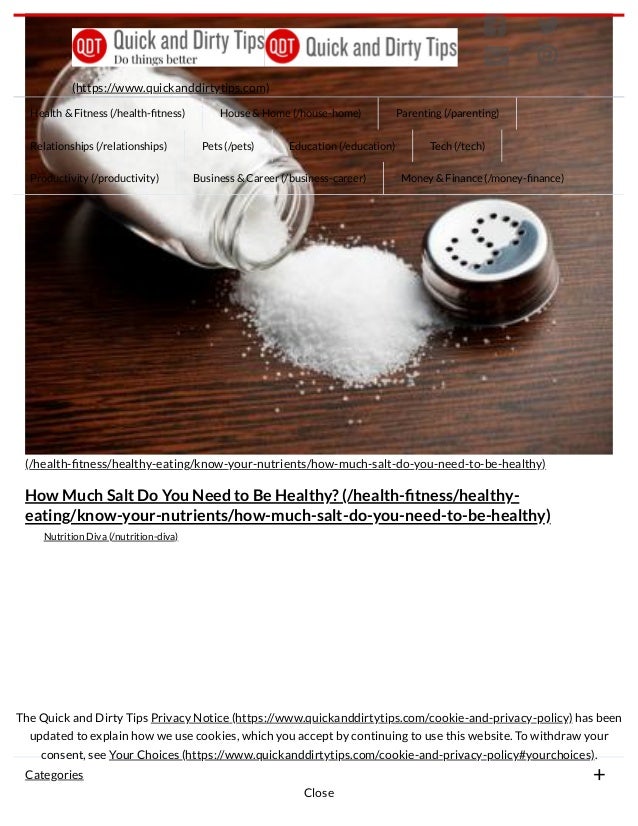 The surprising link between salt and weight gain