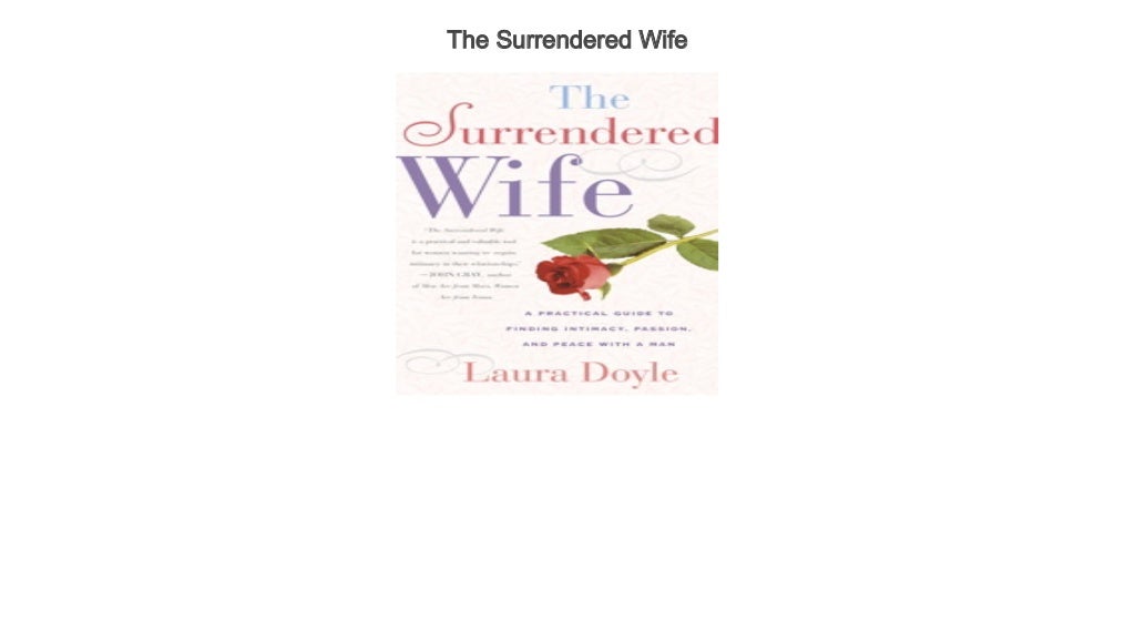 The Surrendered Wife Audiobook Free Audiobook For Marriage And Family