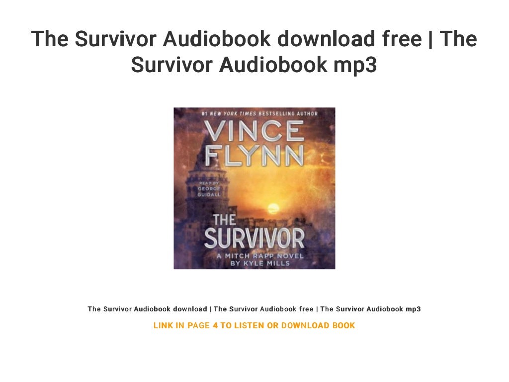 Survivor Mp3 Download Free The Survivor Audiobook download free | The Survivor Audiobook mp3