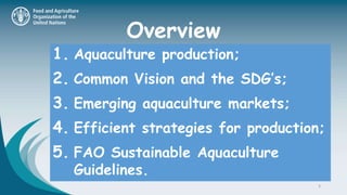 The Sustainable Aquaculture Guidelines Pptx
