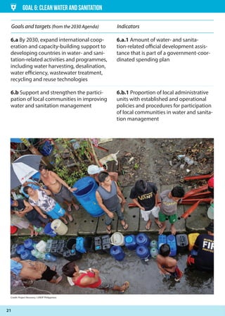 THE SUSTAINABLE DEVELOPMENT GOALS TARGETS AND INDICATORS | PDF