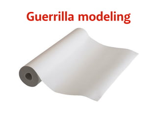 Guerrilla modeling 
 