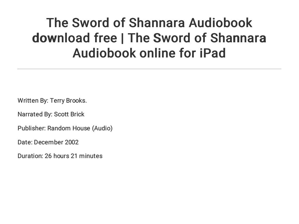 download the sword of shannara book order download the sword of shannara book order
