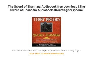 download sword of shannara 1st edition download sword of shannara 1st edition