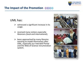 Library Swot The swot analysis: Marketing and promotional strategies used at the UM ...