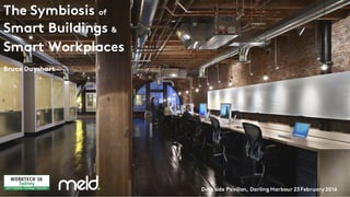 Dockside Pavilion, Darling Harbour 23 February 2016
Bruce Duyshart
The Symbiosis of
Smart Buildings &
Smart Workplaces
 