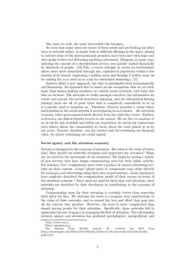 Synereo White Paper,ICOs in 2018: Token Offerings and the Street