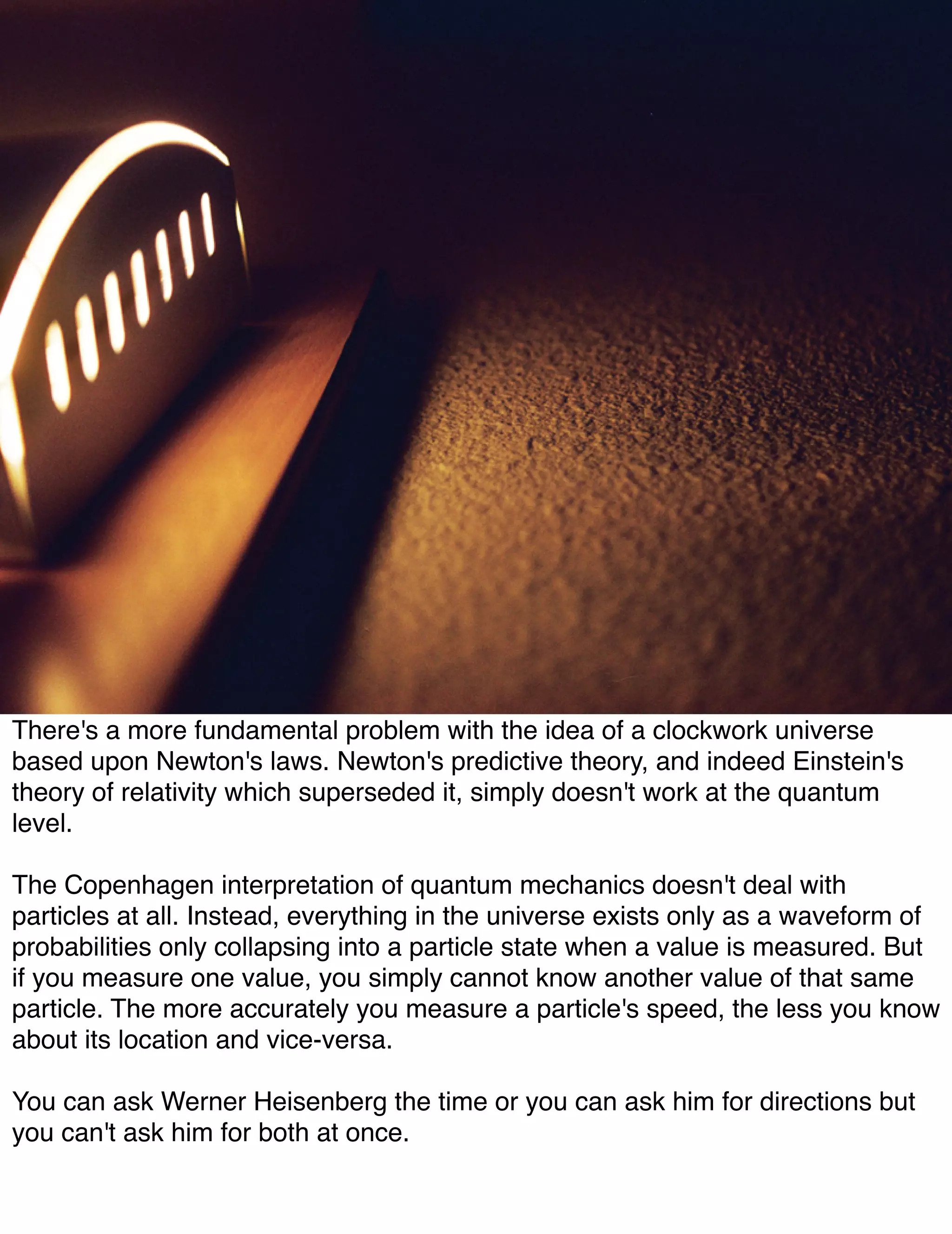 The System Of The World