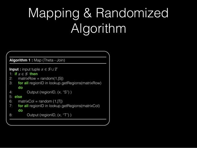 Theta join (M-bucket-I algorithm explained)