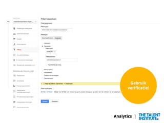 Analytics |
Gebruik
verificatie!
 