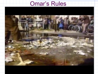 Omar’s Rules
 