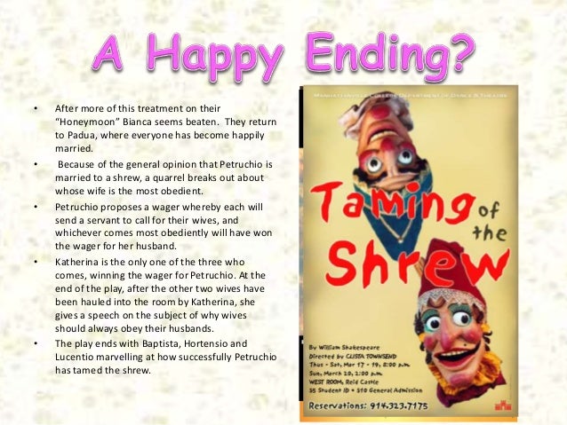 the taming of the shrew gender roles essay The taming of the shrew offers students the opportunity to compare social customs surrounding courtship and marriage from elizabethan england to those of other countries and to modern america the play can promote important discussions about the role of respect, deception, romance. the taming of the shrew gender roles essay The taming of the shrew offers students the opportunity to compare social customs surrounding courtship and marriage from elizabethan england to those of other countries and to modern america the play can promote important discussions about the role of respect, deception, romance.