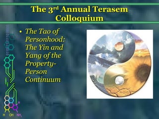 The 3 rd  Annual Terasem Colloquium ,[object Object]