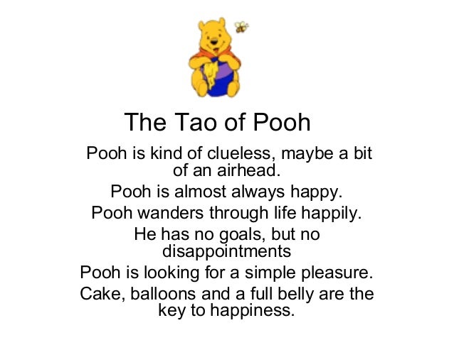 THE TAOISM OF POOH PDF DOWNLOAD THE TAOISM OF POOH PDF DOWNLOAD