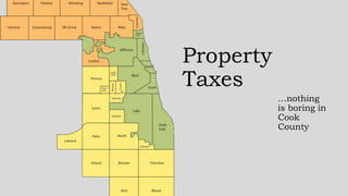 Property
Taxes
…nothing
is boring in
Cook
County
 