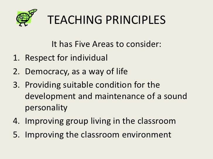 principles of teaching essay