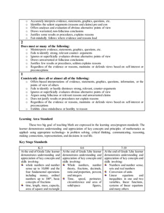 Approach Statements Math The Teaching of Mathematics | DOCX