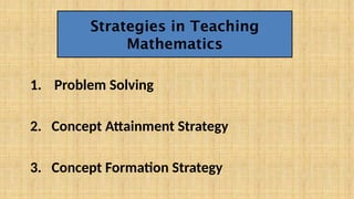Math Formations the teaching of mathematics .pptx