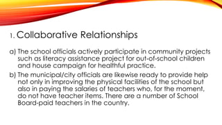 School and Community Relations | PPTX
