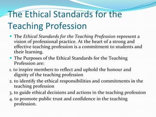 The teaching profession.pptx[1] | PDF